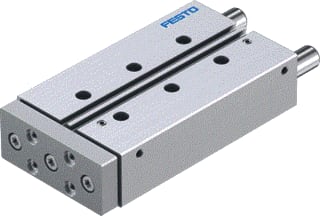 Festo - Pneumatic cylinder Dfm-20-100-P-A-Gf