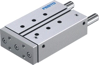 Festo - Pneumatic cylinder dfm-40-125-p-a-gf