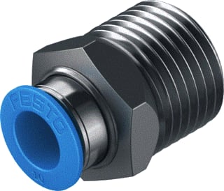 Festo - Fitting met 2 aansluitingen Qs-1/2-10