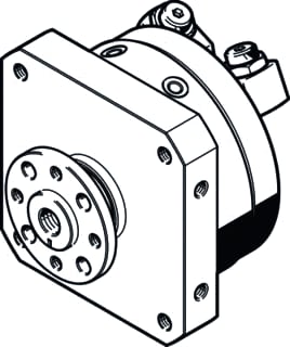 Festo - Pneumatic cylinder Dsm-25-270-P-Fw-A-B