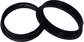 Bailey - Mech. toebeh. verlichtingsarmatuur Schroefring 47/9Mm Zwart
