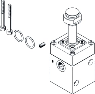 Festo - Magneetafsluiter 4514739