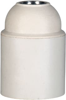 Bailey - Lampholder Lampfitting Lamphou E27 Tp Glad Wit