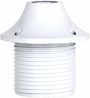 Bailey - Lampholder Lampfitting Lamph E27 Draad + Kap Wit