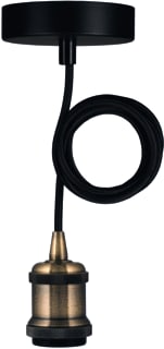 Bailey - BaiLum Deco Pendelarmatuur Pendelset Oslo Ant Brons