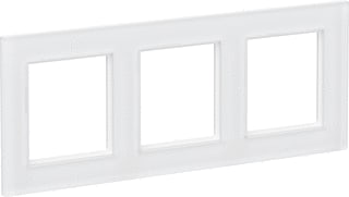 Homematic IP - Afdekraam schakelmateriaal Gf3 Glasframe 3-Voud