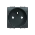Bticino - LivingLight Wandcontactdoos (WCD schakelmat.) Wcd 2P Penaard Living