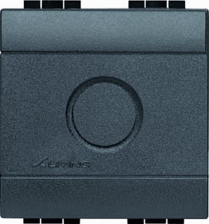 Bticino - LivingLight Blindplaat drukknop/signaallamp Liv Blinde Knop Perf 2Mod