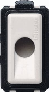 Bticino - Magic Blindplaat drukknop/signaallamp mag kabeldoorgang 9.5mm d