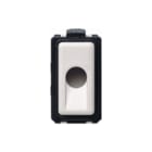 Bticino - Magic Blindplaat drukknop/signaallamp mag kabeldoorgang 9.5mm d