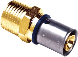 Wavin - Tigris M1 Fitting met 2 aansluitingen Wavtig Drl Overg.Kopp. 50X1