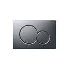 Geberit - Sigma01 Bedieningsplaat spoelsysteem Bed Pan Rnd Mchr