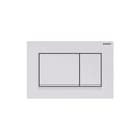 Geberit - Sigma20 Bedieningsplaat spoelsysteem Bed Pan Sq Mwt