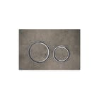 Geberit - Sigma21 Bedieningsplaat spoelsysteem Sigma50 Bed Pan Rnd Chr/Bt