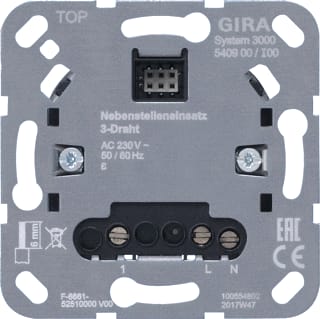 Gira - Systeem 3000 Dimmer S3000 Neveenh Baselem 3Dr