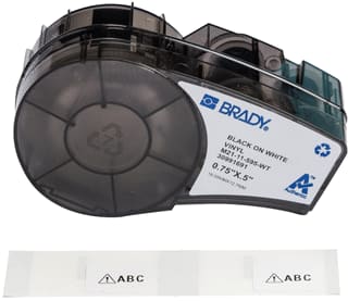 Brady - Tekststrookblad LABELS - M21-11-595-WT