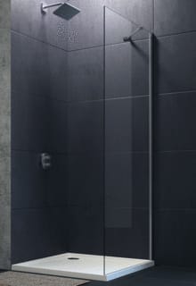 Hüppe - Douchedeur design p inl80 stab z/hg