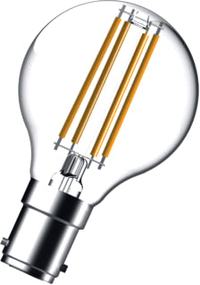 Tungsram - LED-lamp tun fil ball 4.5w 827 ba15d cl