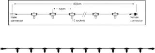 Tronix - Elektr. toebeh. v verlichtingsarm. etbhvlarm ht-018-036