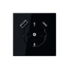 Jung - Wandcontactdoos (WCD schakelmat.) Wcd Schak Ls1520-15Casw