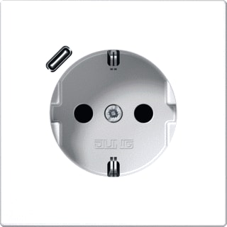 Jung - Wandcontactdoos (WCD schakelmat.) Wcd Schak Ls1520-18Cww