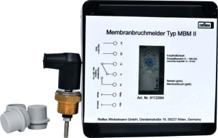 Reflex - Toebeh./onderd. expansie-automaat Membraanbreukmelder Mbm