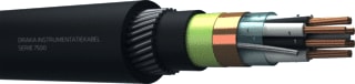 Draka - Data- en communicatiekabel SWA OSCR DCA 16X2X0,75 MT