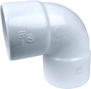 Wavin - Fitting met 2 aansluitingen Fitt2 L-Bocht 50