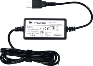 Peltor - Netvoeding adapter Mmm Peltor Usb-Laadkabel Fr09