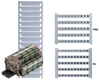 Weidmüller - Dekafix 5 - cijfers Codering rijgklem Krt 1-10 Dek 5Fwz Ds500