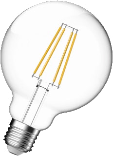 Tungsram - LED-lamp tun fil g95 7w 840 e27