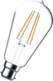 Tungsram - LED-lamp tun fil st64 10w 827 b22d cl
