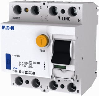 Eaton - Xpole Aardlekschakelaar Als Pfim 4P 40A 10Ka Gb