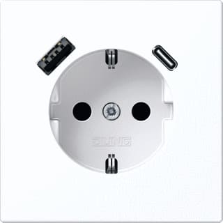 Jung - LS RANGE Wandcontactdoos (WCD schakelmat.) Wcd Ls1520-15Cawwm