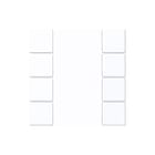 Jung - A RANGE Bed.element / centr.pl. schakelmat. A504Tsawwm