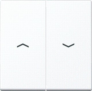 Jung - A RANGE Bed.element / centr.pl. schakelmat. 2D Jal A595Pwwm