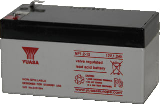 Yuasa - NP Accu (lood) 12V-Ldaccu Np1.2-12