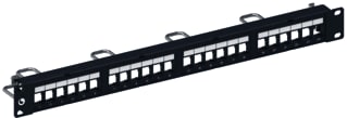 COMMSCOPE NETCONNECT - Patchpaneel twisted pair Patchp 4X6V 1He Zwart