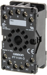 Omron - SOCKETS Relaisvoet 11P Schr.Aansl