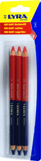 Lyra - Merkstift/-krijt Markpotl Duo 3St Zb
