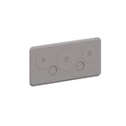ABB - ComfortLine CZF Invoerplaat sparing kast/lessenaar Kabelinvoer Cf Line 2X255