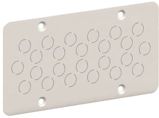 ABB - ComfortLine CZF Invoerplaat sparing kast/lessenaar Flenspl Gesloten Cf Line