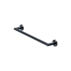 Geesa - Nemox Brushed metal black Handdoekhouder Nemox Handdoekrek 45