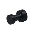Geesa - Nemox Brushed metal black Handdoekhaak Haak