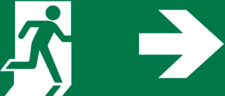 Etap - K1R Pictogram noodverlichting Picto Noodverl K1Rhl1E
