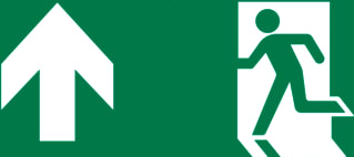 Etap - K1R Pictogram noodverlichting Picto Noodverl K1Rhl3E