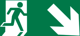 Etap - K1R Pictogram noodverlichting Picto Noodverl K1Rhl7E