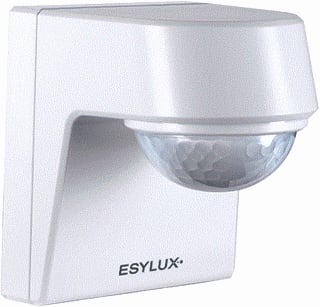 ESYLUX - Defensor MD Bewegingsschakelaar (compleet) 200° 24 Ir 1C Wh