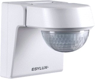 ESYLUX - Defensor MD Bewegingsschakelaar (compleet) 230° 40 Ir 1C Wh