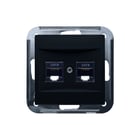 Honeywell Peha - Badora Inzetplaat schakelmateriaal Uni Aansl 62 Term Zw